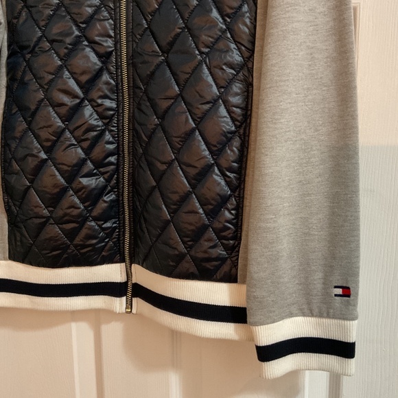 Tommy Hilfiger Lush Life Casual Quilted Bomber Jacket - Picture 5 of 6